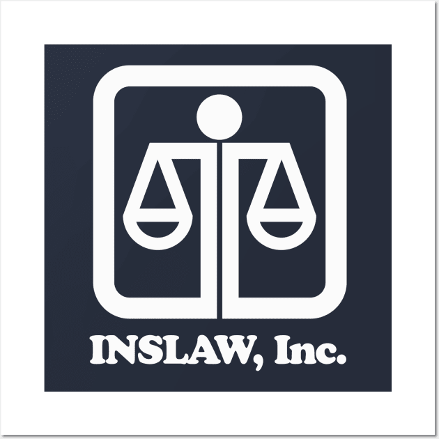 INSLAW, Inc. Wall Art by MindsparkCreative